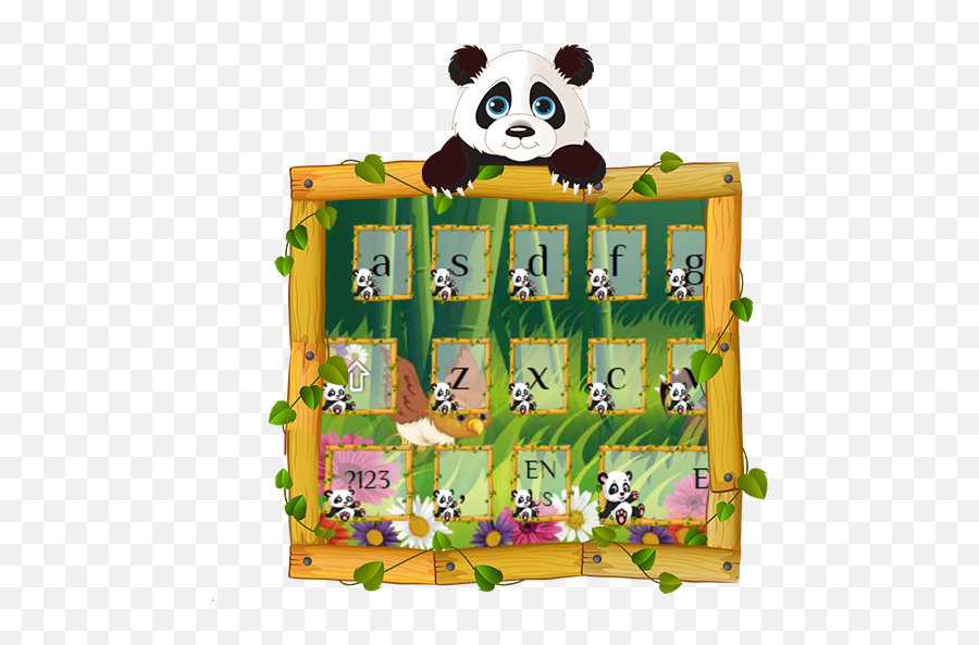 Cute Panda Keyboard - Google Play Emoji,Kyu Emojis