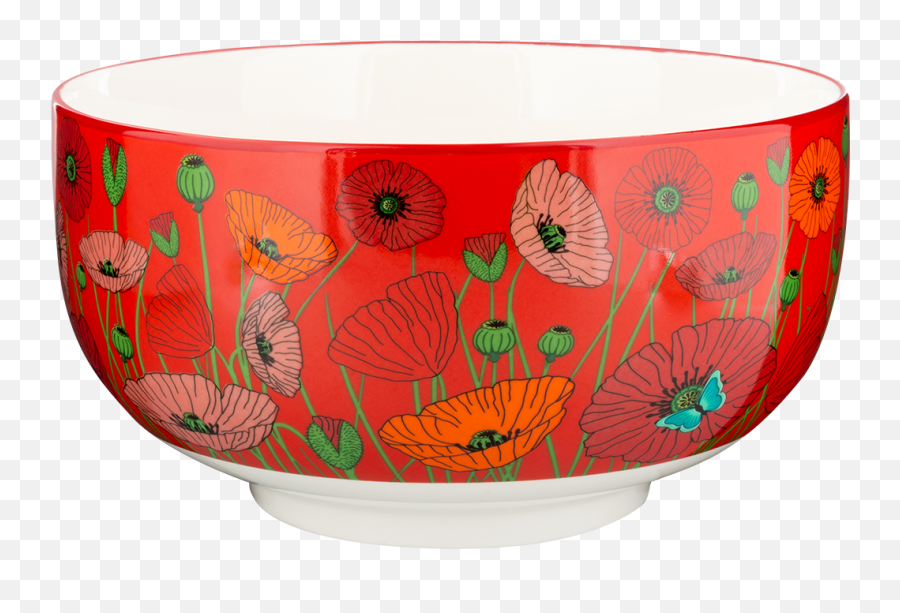 Small Salad Bowl - Matinal Soupe Coquelicots Emoji,Soup Is An Emotion