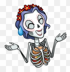 Sticker Maker - Spooky Emoji,Spooky Skeleton Emoji Png
