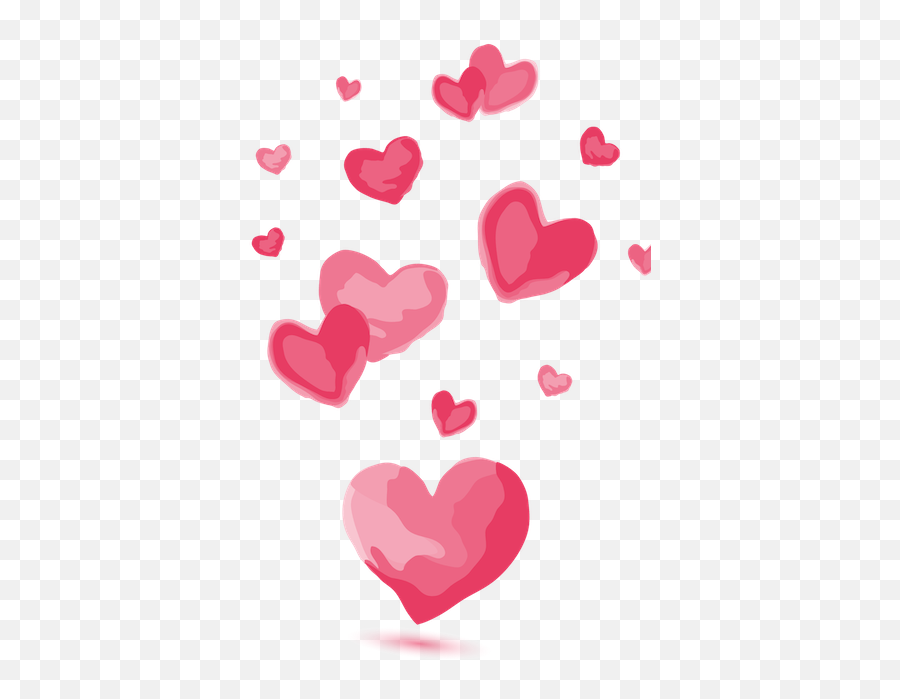 Heart Balloon By Emoji,Floating Hearts Emoji