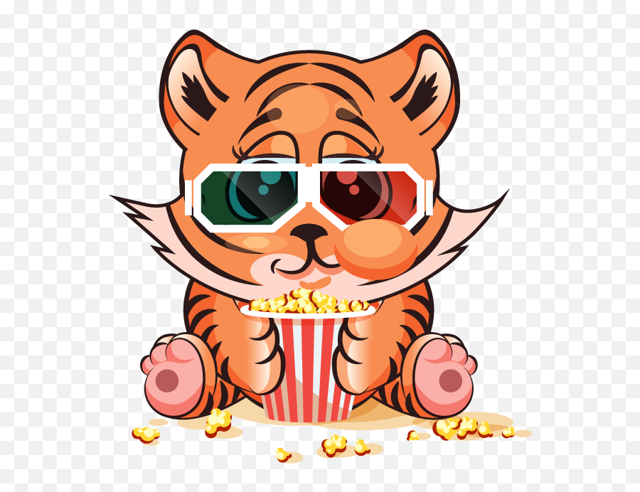 Tiger - Stickers For Imessage By Evgeny Kopytin Emoji,Signal Year Of The Tiger Emoji
