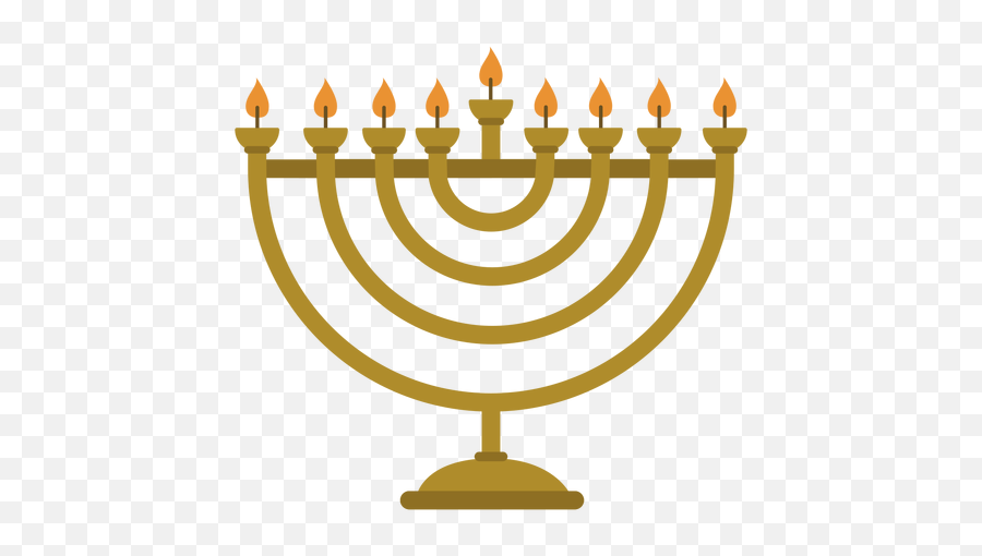 Hanukkah Menorah Jewish Flat Transparent Png U0026 Svg Vector Emoji,Chanukah Emojis