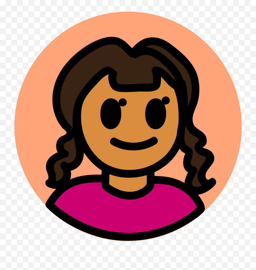 University Of Md U2014 Emily Brymer Emoji,Curly Hair Girl Emoji