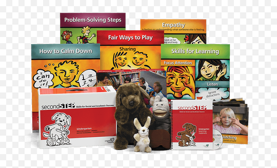 Second Step Kindergarten Classroom Kit - Soft Emoji,Emotion Puppets