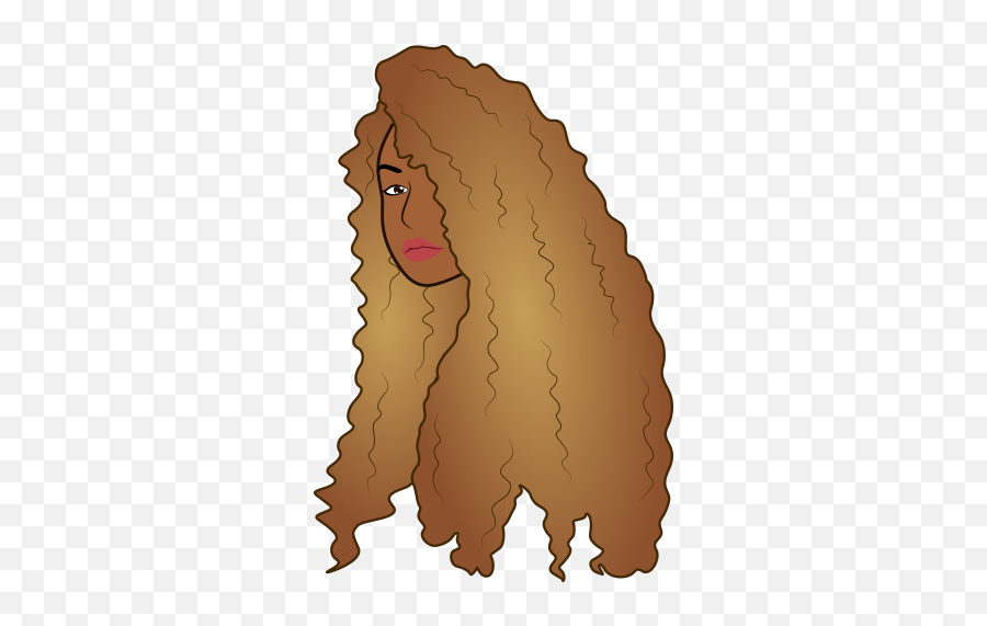 Dopemoji - Curly,Curly Hair Emoji Iphone