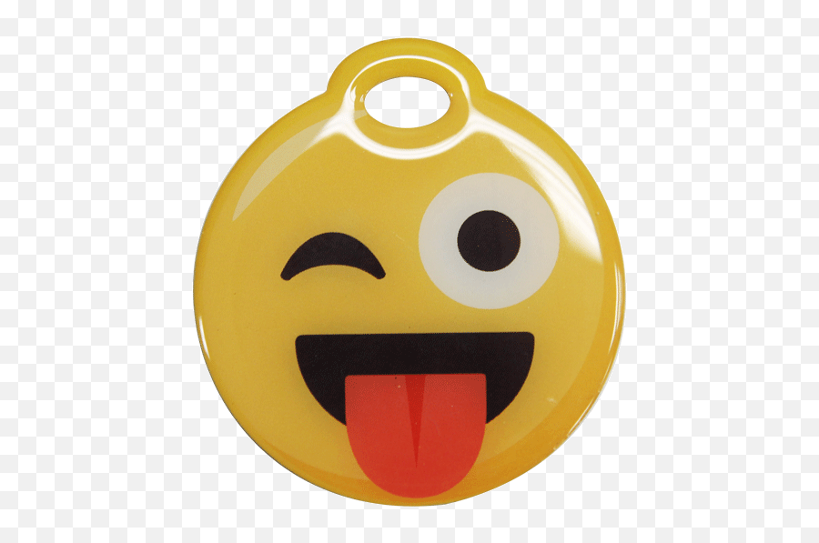 Emoji Luggage Tags - Happy,Silly Emoji