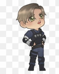 Jellygay - Resident Evil Leon Cartoon Emoji,Resident Evil Emoji