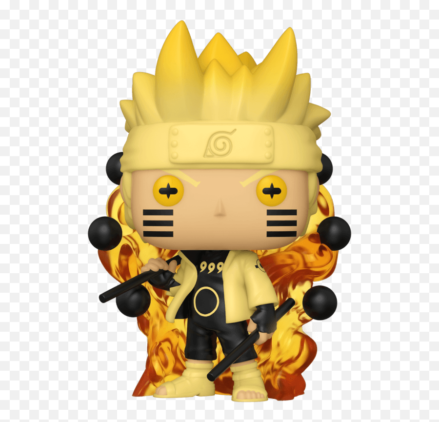 Naruto S6 Naruto Six Path Sage Funko Pop Vinyl - Naruto Sage Of Six Paths Funko Pop Emoji,Vinyl Toy + Change Emotions