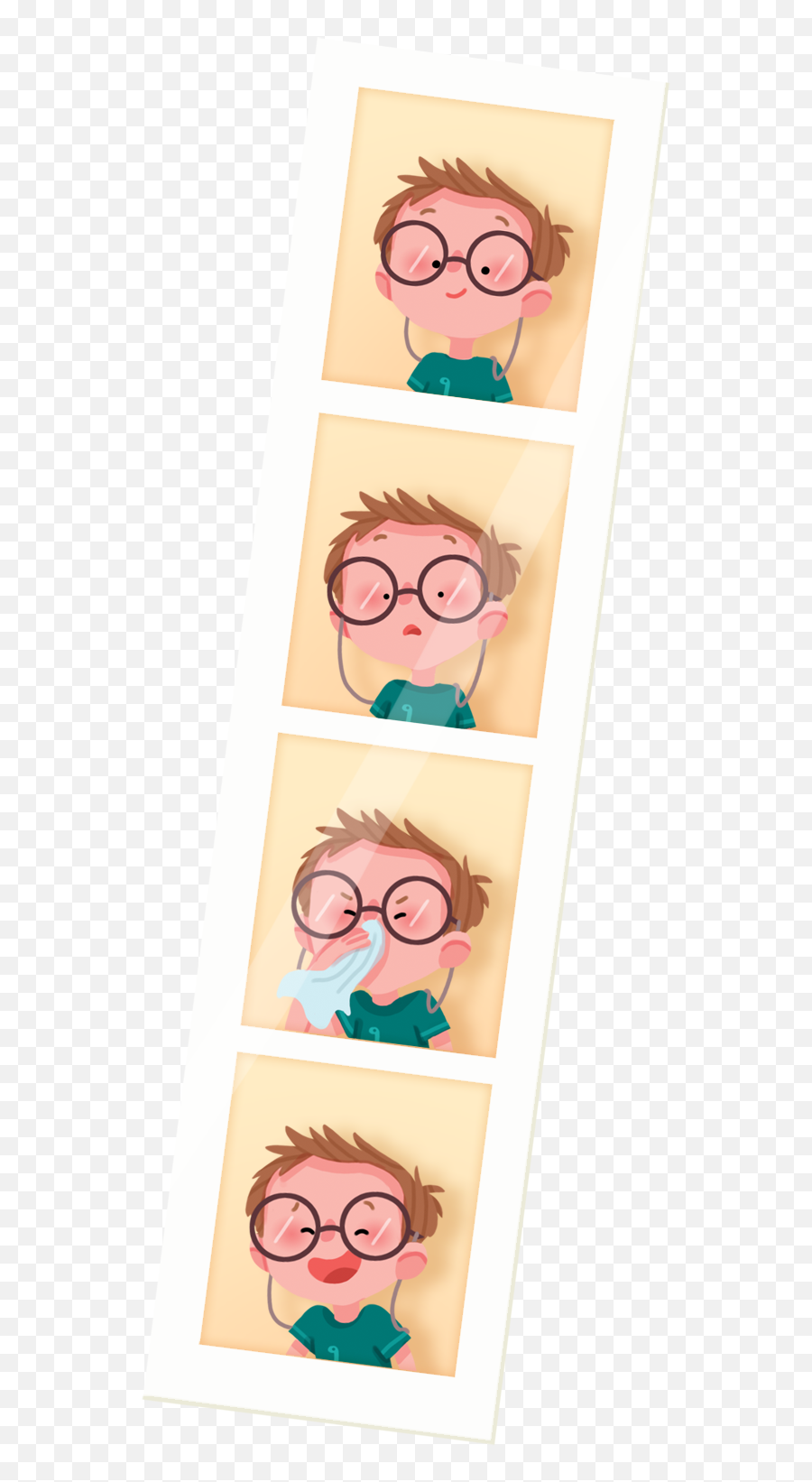 Character Illustration - Dibujo Estilo Disney Niño Emoji,Emotions Drawing Reference