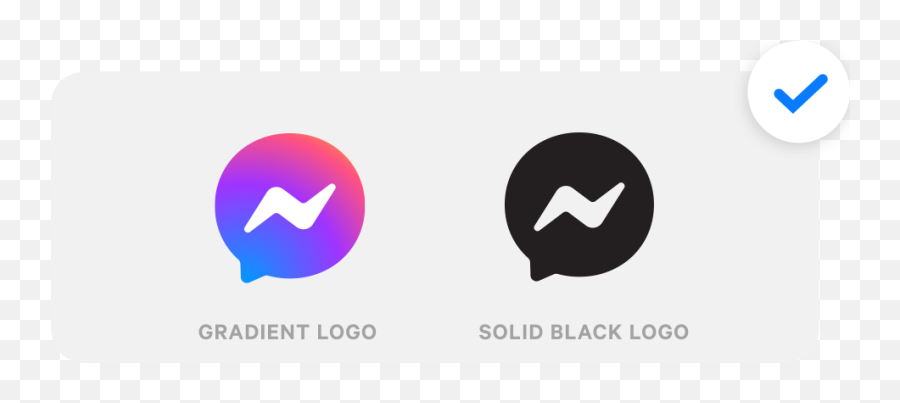 Facebook Brand Resources - Messenger Small Logo Emoji,Facebook Emojis Mesenger