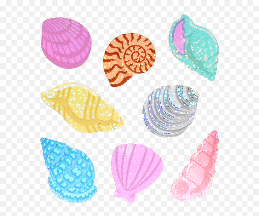 Seashells Seashell Ocean Sea Sticker By Shushu - Sandylion Png Emoji,Seashell Emoji