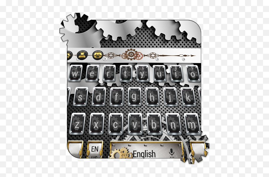 Tech Mechanical Gears Keyboard - Programu Zilizo Kwenye Art Emoji,Galaxy S7 Where Is The Pumpkin Emojis