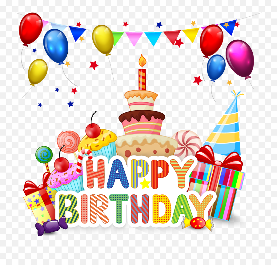 Free Downloads Birthday Images Posted By Sarah Johnson - Happy Birthday Cake Transparent Background Emoji,Happy Birthday Animated Emoji