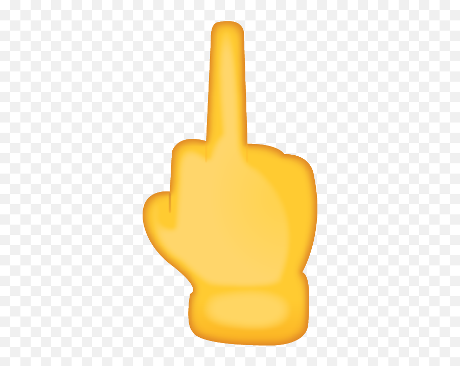 Download Middle Finger Emoji - Apple Middle Finger Emoji,Punch Emoji
