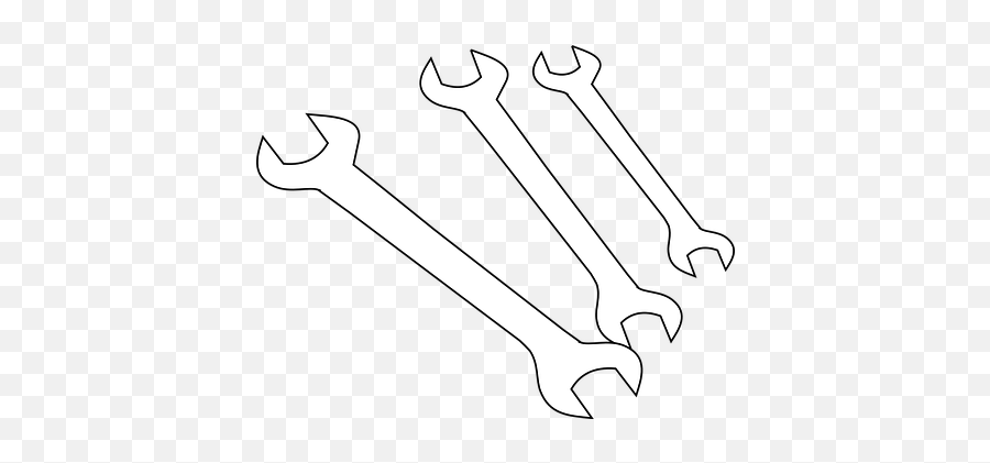 Free Wrench Spanner Vectors - Vector Hardware Tools Clip Art Png Emoji,Wrench Emotions