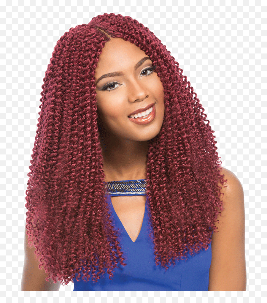 Sensationnel African Collection X - Pression 100 Kanekalon Sensationnel Crochet Braids Emoji,It's A Wig Lace Endless 360 Lace All Around Human Blend Wig Emotion