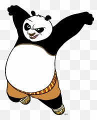 Panda Clipart Kung Fu Panda 3 Panda Kung Fu Panda 3 - Kung Fu Panda Color Sheet Emoji,Kung Fu Emoji