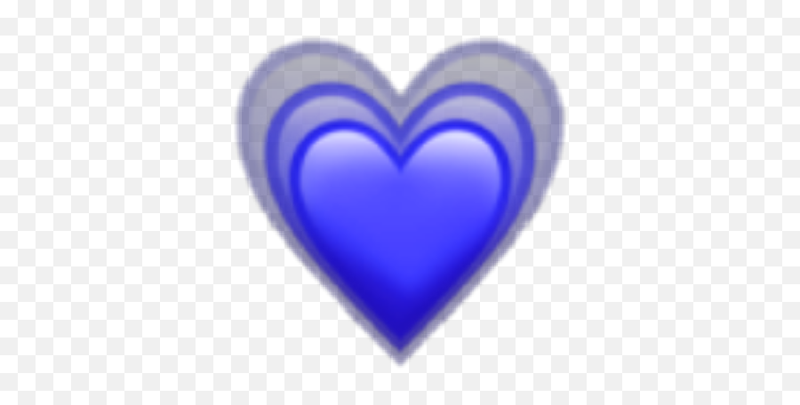 Iphone Blue Heart Emoji Sticker By Stuffbybryan - Girly,Blue Heart Emoji Png