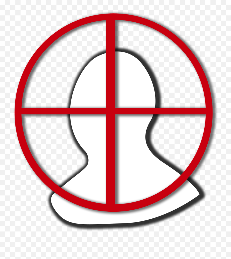 Headshot Cliparts Png Images - Cod Png Headshot Icon Emoji,Headshot Emoticon Sillioette