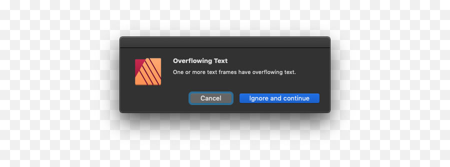Publisher U2013 Display Text Overflow - Affinity On Desktop Horizontal Emoji,Emoji Overflow