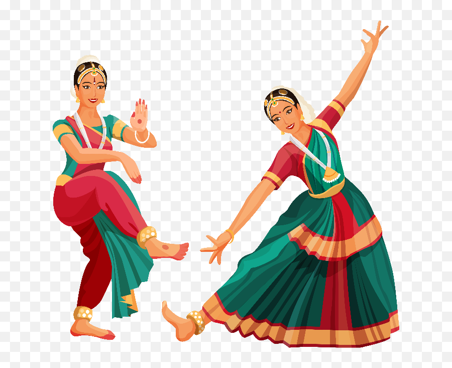 Famous Songs - Indian Dance Vector Emoji,Emotion Poses Bharatanatyam