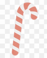 Candy Candycane Sticker - Solid Emoji,Candycane Emoji