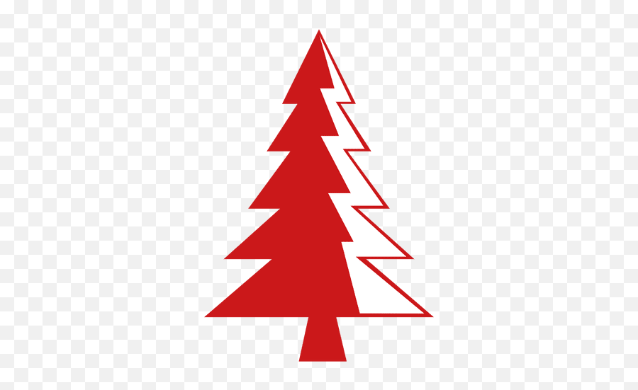 Red Pine Tree Icon Transparent Png U0026 Svg Vector - Pine Emoji,How To Make Christmas Tree Emoticons On Facebook