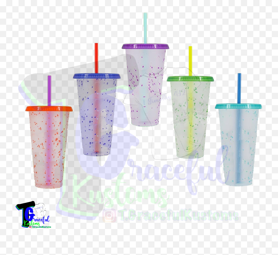 Cold Cups Tamarau0027s Graceful Kustoms - Cup Emoji,Plastic Tumblers With Emojis