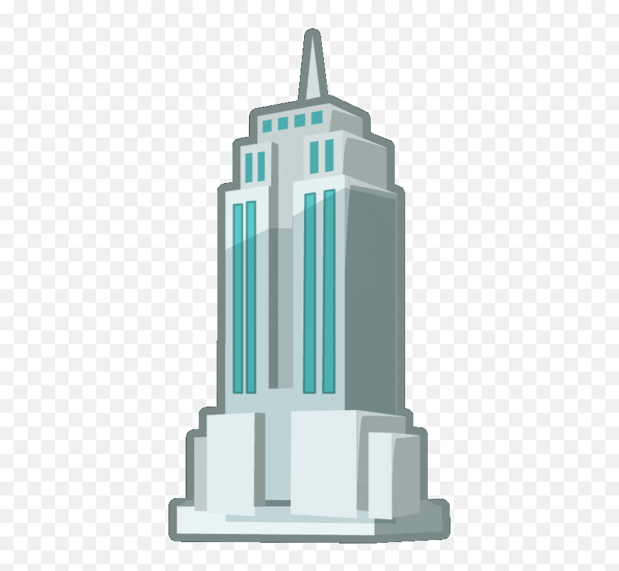 Top New York City Stickers For Android U0026 Ios Gfycat - Empire State Building Animated Emoji,Twin Towers Emoji