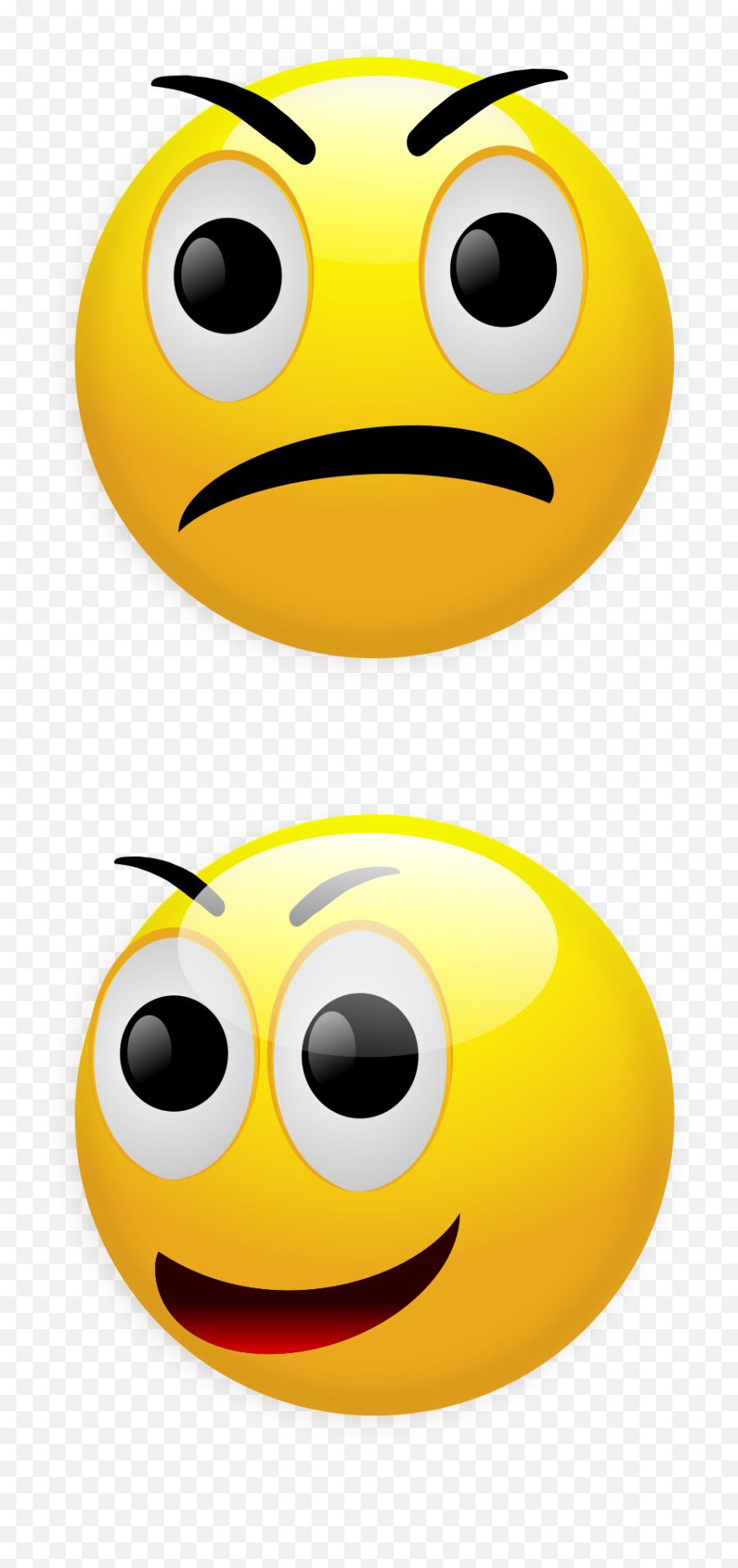 Smiley Angry Happy - Free Vector Graphic On Pixabay Transparent Background Transparent Emoji Gif,Adult Emoticon Gif.