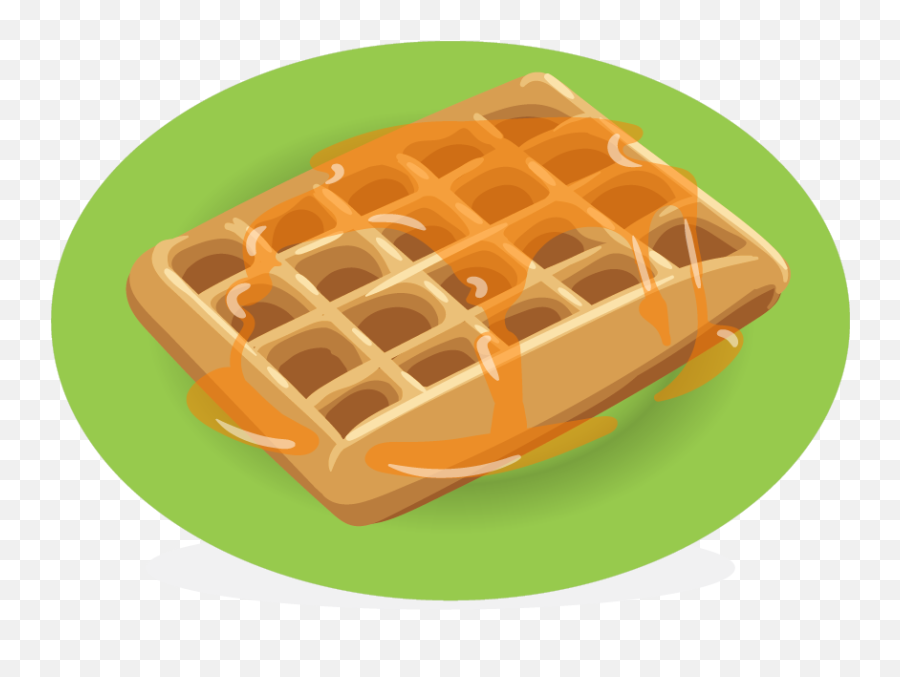 Waffles N Websites - Belgian Waffle Emoji,Waffle Emoticon Thinking
