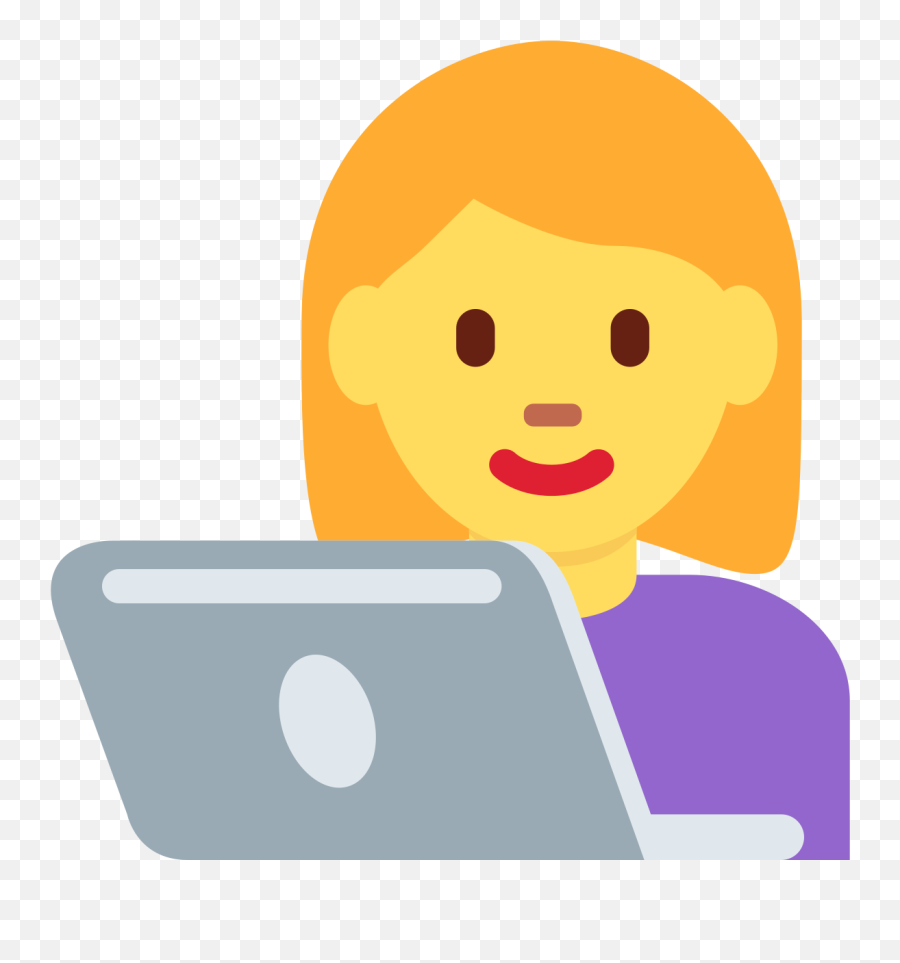Woman Emoji - Woman Technologist Emoji,Emojis On Facebook For Laptop