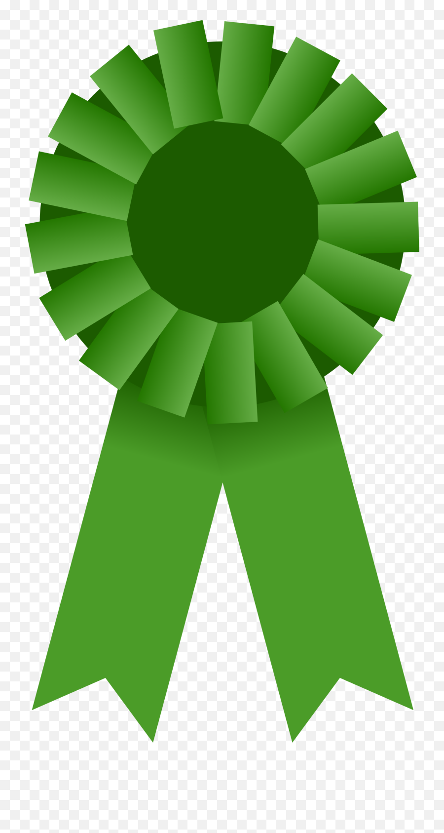 Medal Clipart Green Medal Green Transparent Free For - Green Ribbon Award Png Emoji,Green Ribbon Emoji