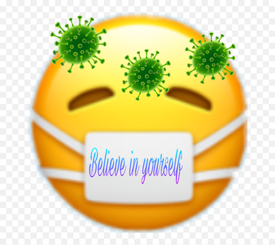 Coronavirus Emoji Sticker By Naomi Blacklivesmatter - Happy,Oo Emoticon