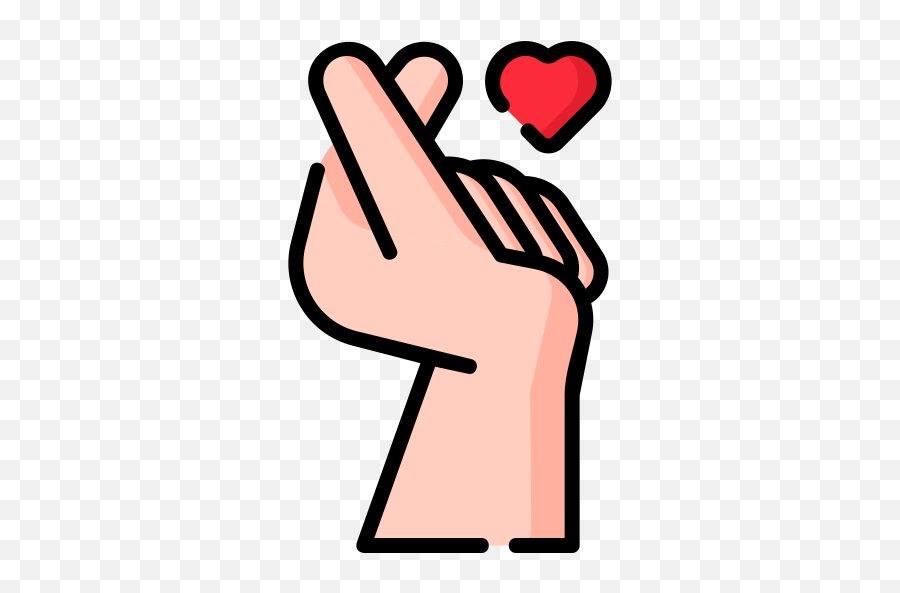 Heart - Free Hands And Gestures Icons Emoji,How To Get The Heart Hand Emoji