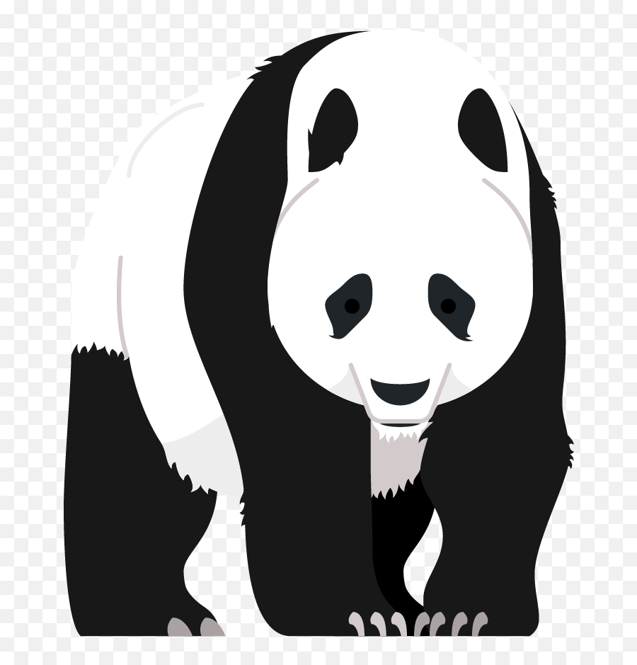 Panda Poster - The Cool Club Emoji,Fast Parrot Emoji Meaning
