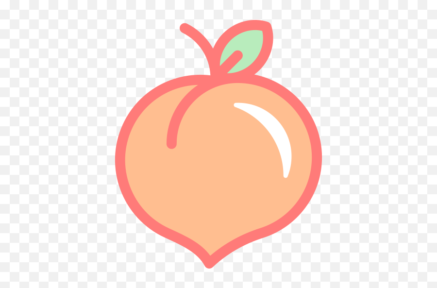 Peach - Free Food Icons Emoji,Why Does Blueberry Emoji Show A Square