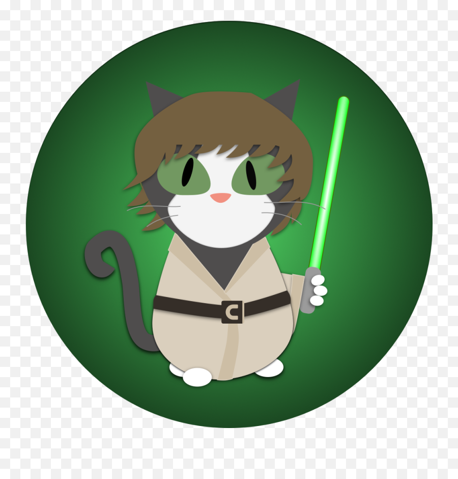 Cats By Contrast Security - Fictional Character Emoji,Luke Skywalker Emoji