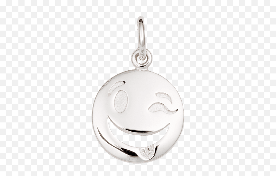Silver Emoji Charm - Solid,Emoji Gift Ideas