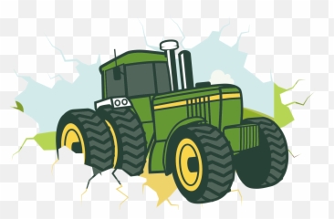 Tractor 3d John Deere Illustration - Tractor John Deere Dibujo Emoji,John Deere Emoji