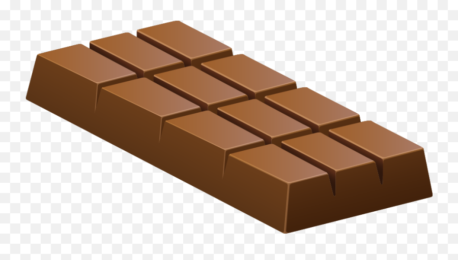 Vector Cartoon Chocolate Png Download - Transparent Chocolate Vector Png Emoji,Chocolate Emoji Pillow