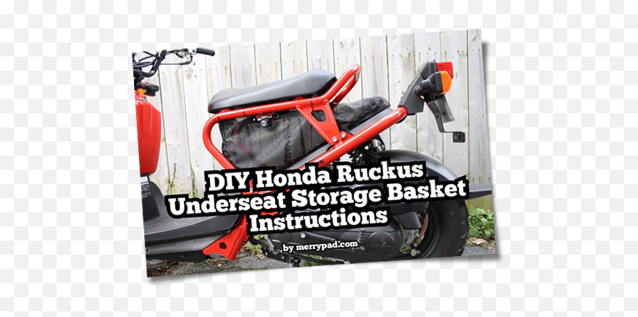 Honda Ruckus Underseat Storage Template Merrypad Honda - Diy Honda Ruckus Storage Emoji,S2000 Work Emotion