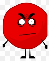 Evil Snowball - Dot Emoji,Snowball Emoticon