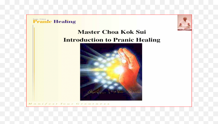 Master Choa Kok Sui Introduction To Pranic Healing - Pdf Pranic Healing Choa Kok Sui Pdf Emoji,Japanese Scientist Water Emotions