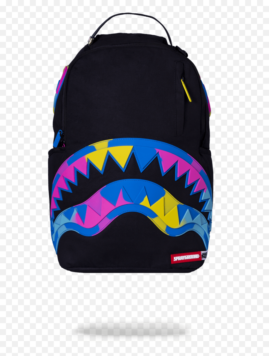 Jake Paul Rainbros Shark Backpack - Sprayground Glow In The Shark Emoji,Emoji Backpack Nordstrom