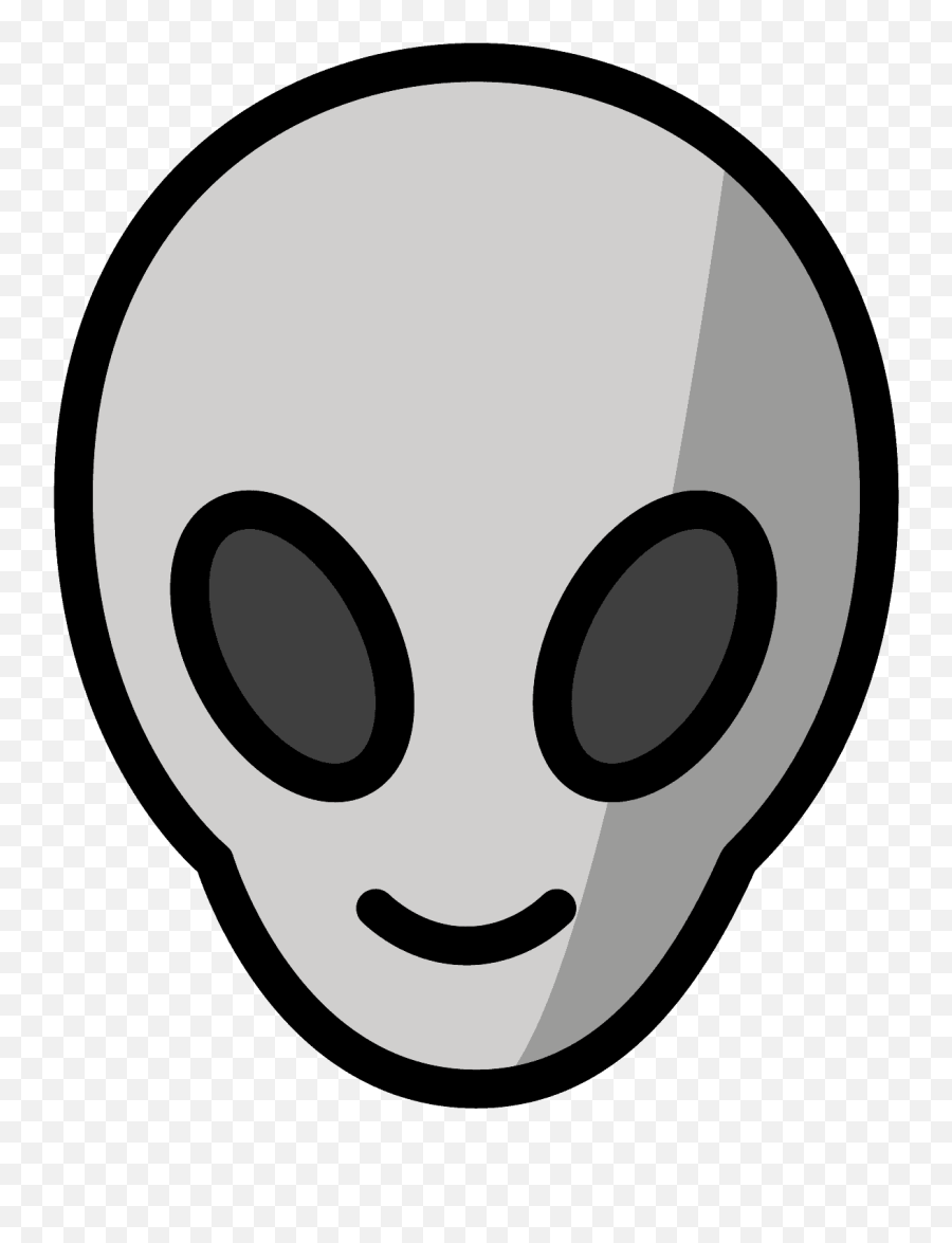 Alien Emoji Clipart - Dot,Alien Emoji Png
