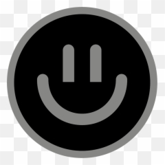 Classic Emoticons Winking Face Icon - Emoji Domain,Simple Shapes Emoticon