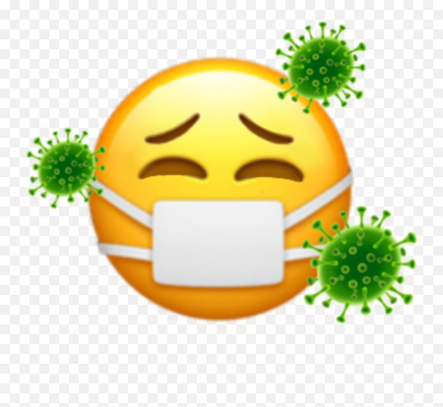 The Most Edited Flu Picsart - Emoji Con Barbijo De Whatsapp,Emoticons Batti...