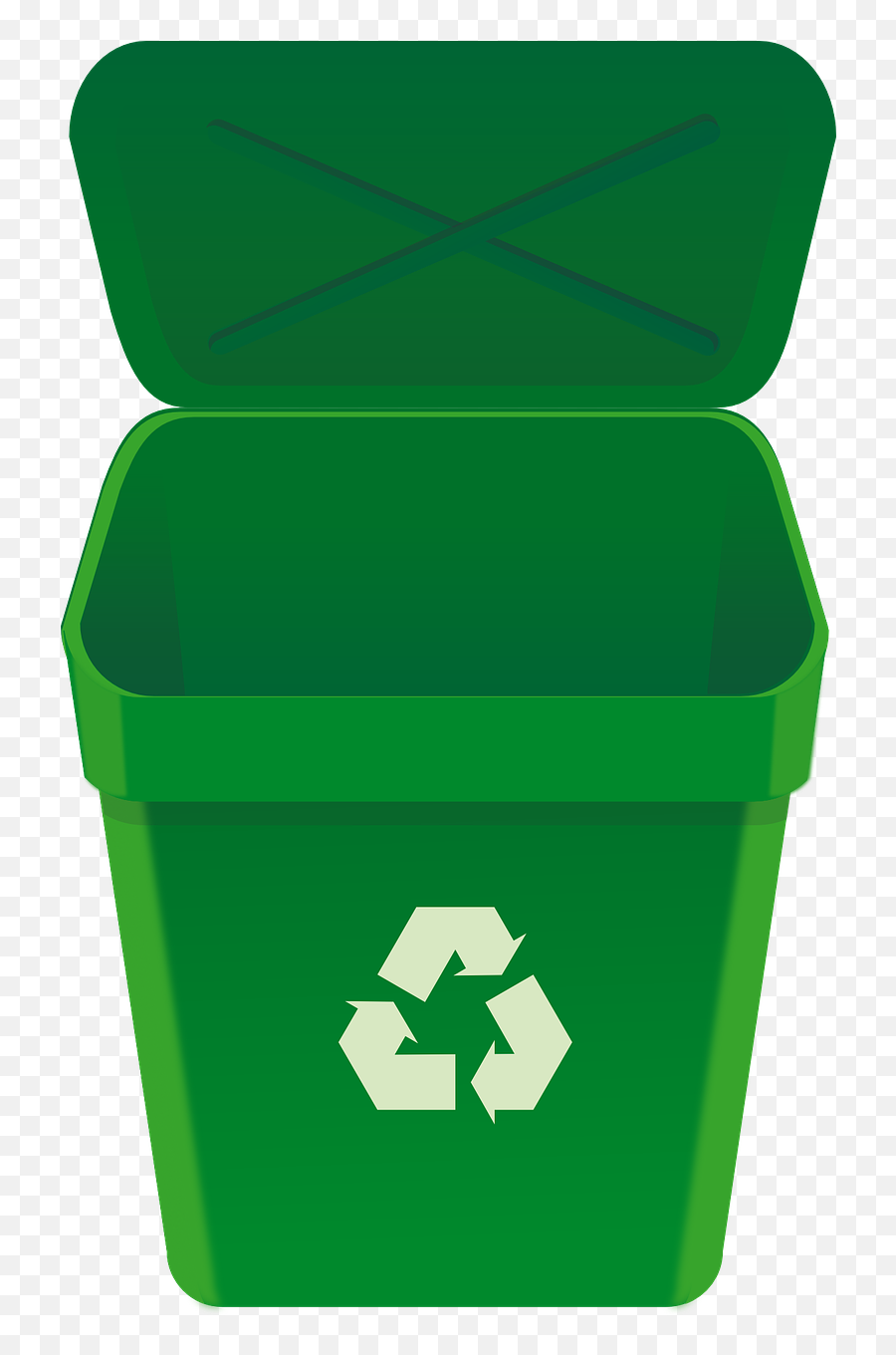 Recycle Free Recycling And Trash - Recycle Trash Can Clipart Emoji,Garbage Can Emoji