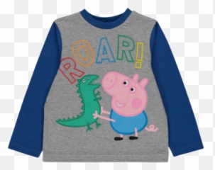 George Pig - Long Sleeve Emoji,Pig Emoji Pillow